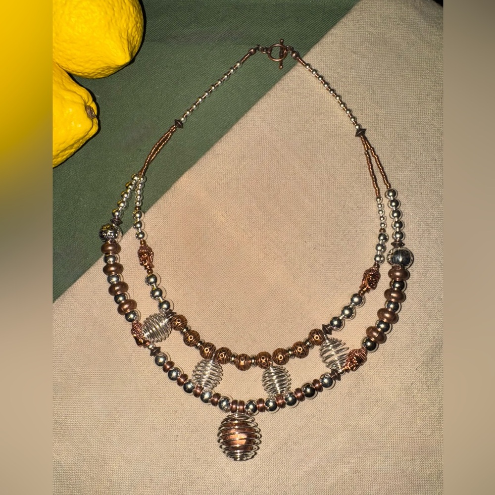 Copper “Vortex” Necklace-NEW